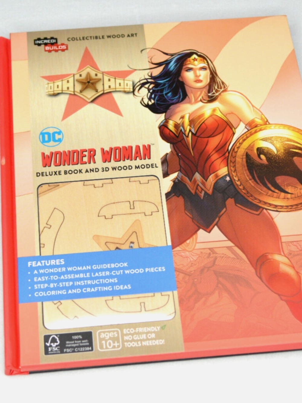 IncrediBuilds: Wonder Woman - Diana's Tiara 3D Wood Model: Craft Book